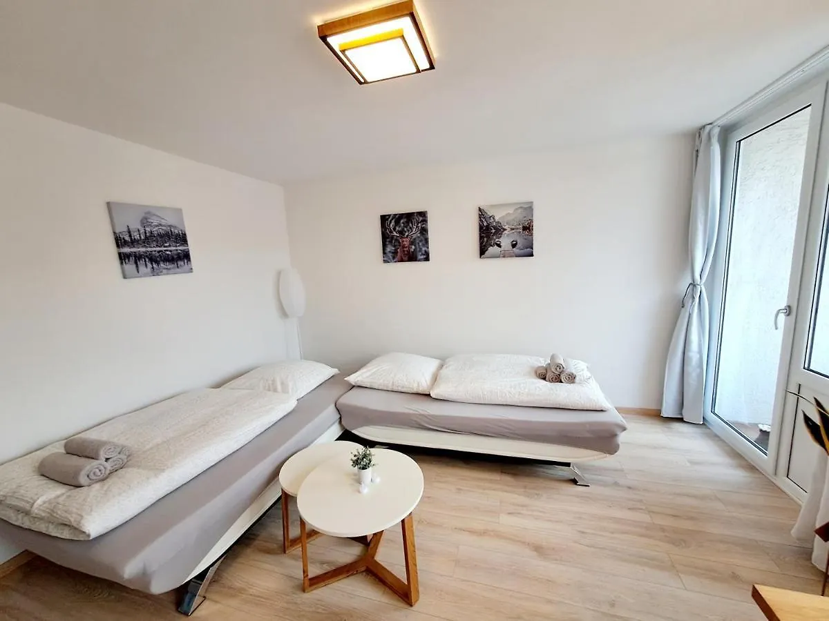 アパート Schmidis Ferienwohnung ゾントホーフェン